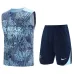 Paris Saint-Germain shorts and vest set 2024/25 - Blue