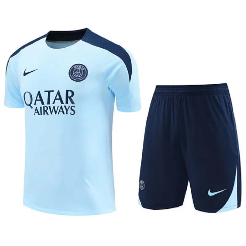 Paris Saint-Germain Trainingstrikot + Shorts 2024/25 - Blau
