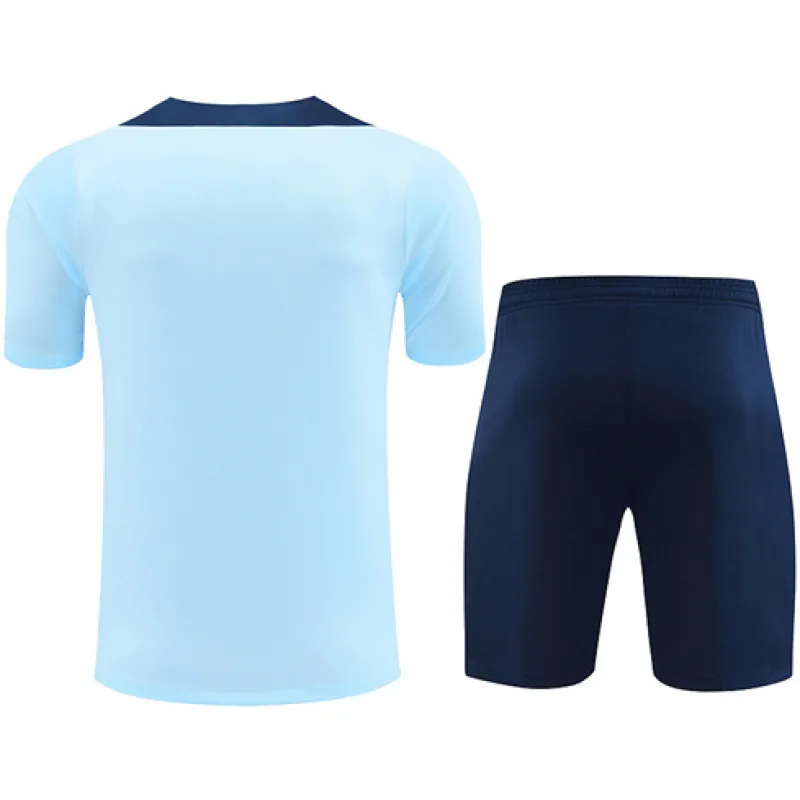 Paris Saint-Germain Trainingstrikot + Shorts 2024/25 - Blau