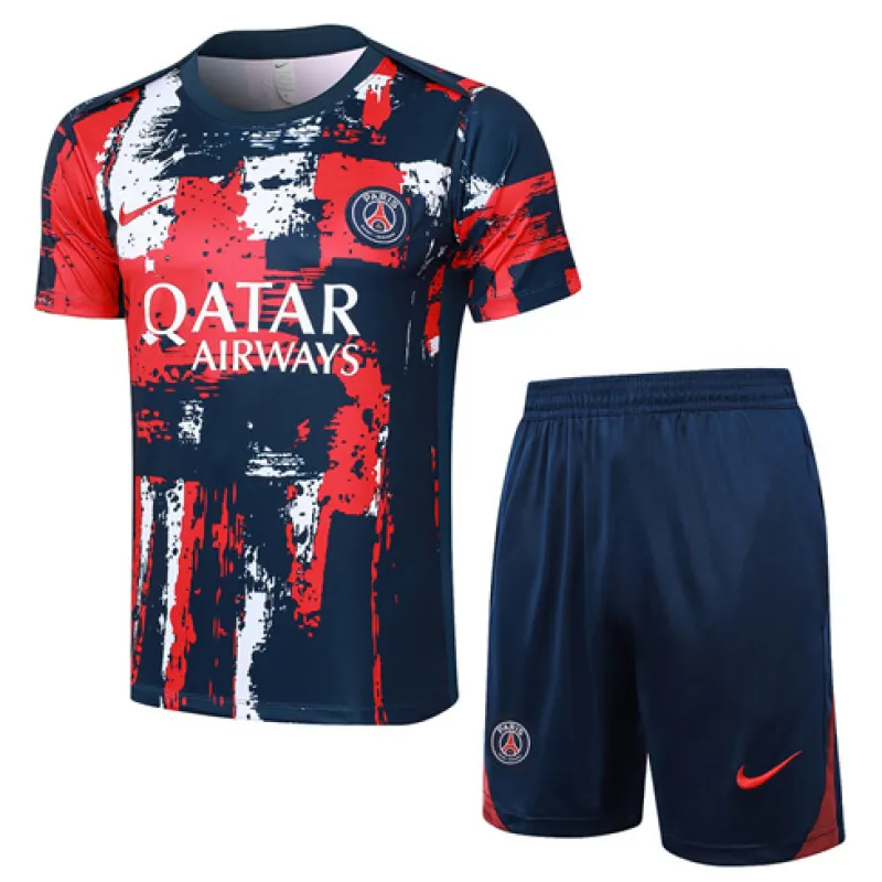 Paris Saint-Germain Trainingstrikot + Shorts 2024/25 - Blau