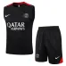 Paris Saint-Germain Shorts- und Weste-Set 2024/25 - Schwarz