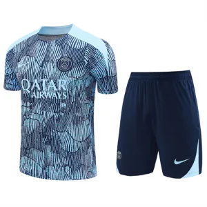 Paris Saint-Germain Trainingstrikot + Shorts 2024/25 - Blau