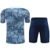 Paris Saint-Germain Trainingstrikot + Shorts 2024/25 - Blau