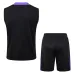 Paris Saint-Germain Shorts- und Weste-Set 2024/25 - Schwarz