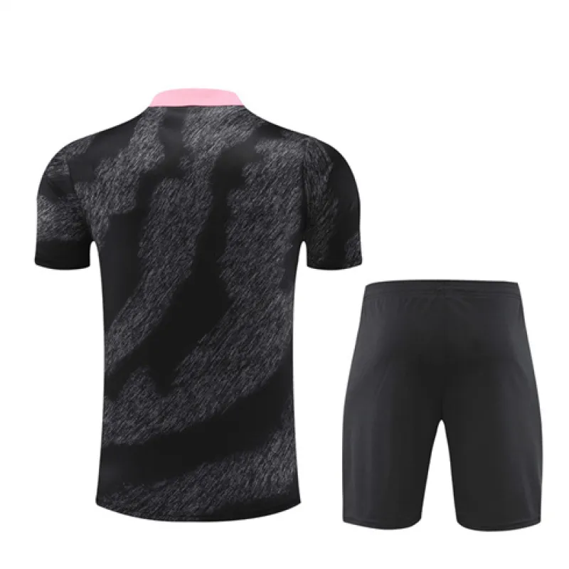 Paris Saint-Germain Kinder-Trainingstrikot + Shorts 2024/25 - Schwarz