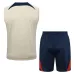 Paris Saint-Germain Shorts- und Weste-Set 2024/25 - Marillengelb