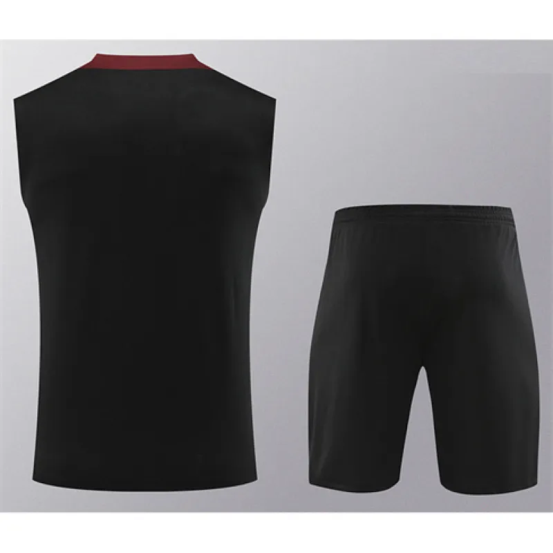 Paris Saint-Germain Shorts- und Weste-Set 2024/25 - Schwarz