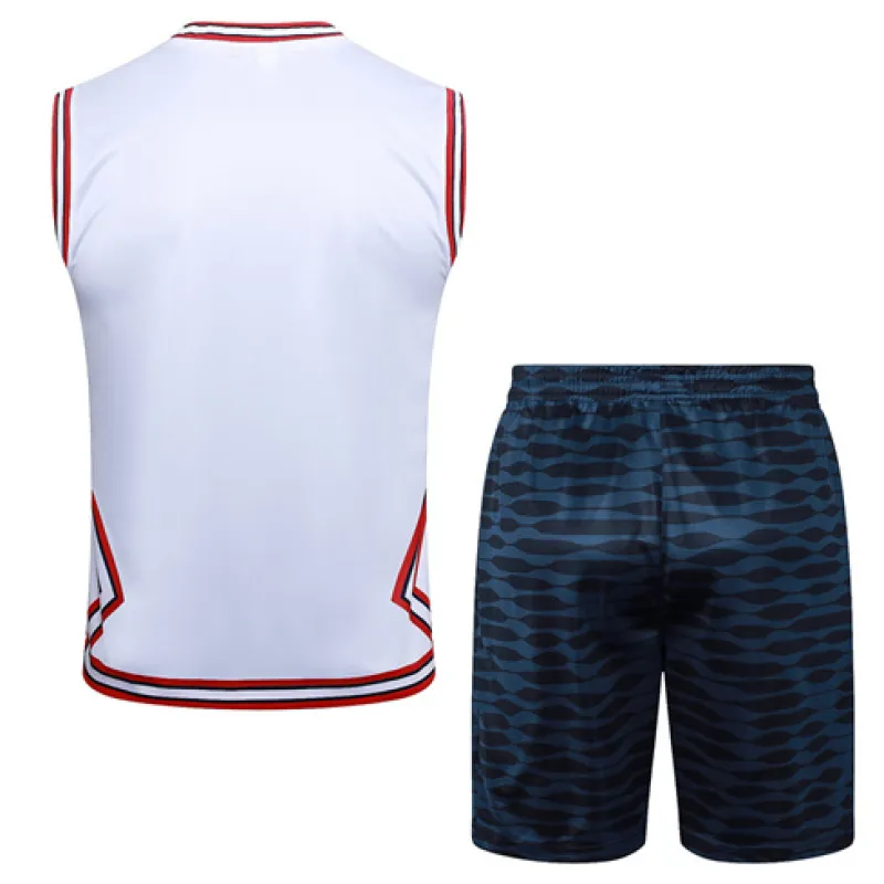 Paris Saint-Germain shorts and vest set 2024/25 - White