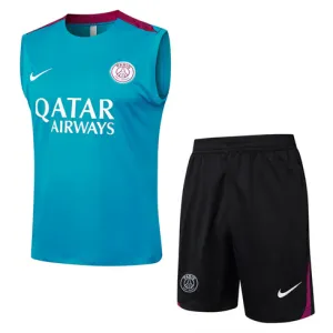 Paris Saint-Germain shorts and vest set 2024/25 - Blue