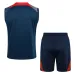 Paris Saint-Germain Shorts- und Weste-Set 2024/25 - Blau