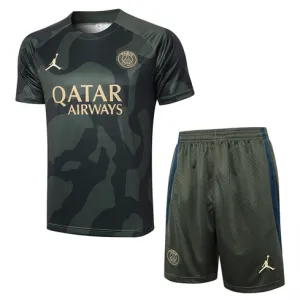 Paris Saint-Germain Trainingstrikot + Shorts 2024/25 - Grün