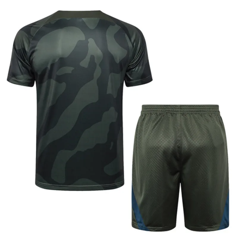Paris Saint-Germain Trainingstrikot + Shorts 2024/25 - Grün