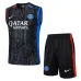 Paris Saint-Germain Shorts- und Weste-Set 2024/25 - Schwarz