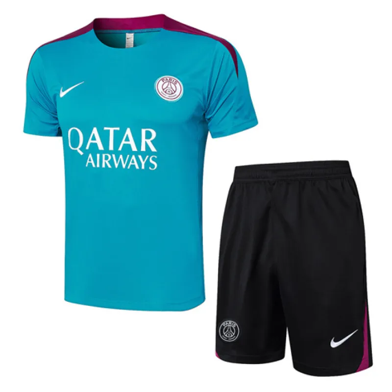 Paris Saint-Germain Trainingstrikot + Shorts 2024/25 - Blau