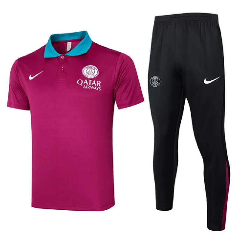 Paris Saint-Germain Trainingspolo-Shirt 2024/25 - Lila