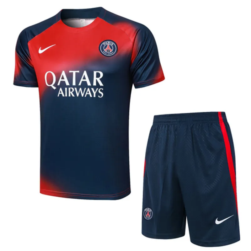 Paris Saint-Germain Trainingstrikot + Shorts 2024/25 - Blau