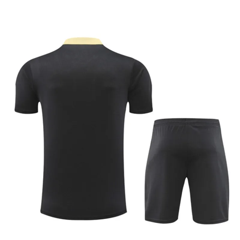 Paris Saint-Germain Kinder-Trainingstrikot + Shorts 2024/25 - Schwarz