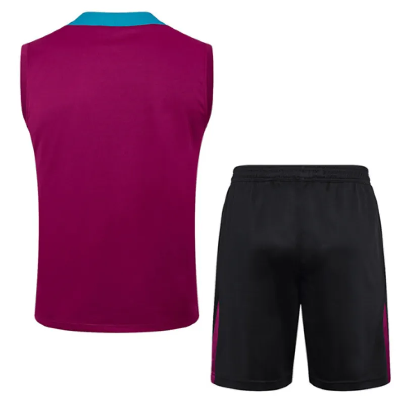 Paris Saint-Germain Shorts- und Weste-Set 2024/25 - Rosa