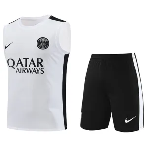 Paris Saint-Germain shorts and vest set 2024/25 - White