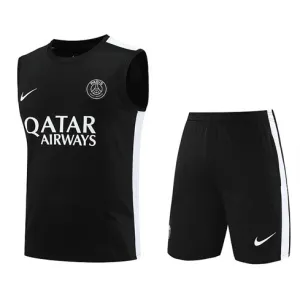 Paris Saint-Germain shorts and vest set for 2024/25 - Black