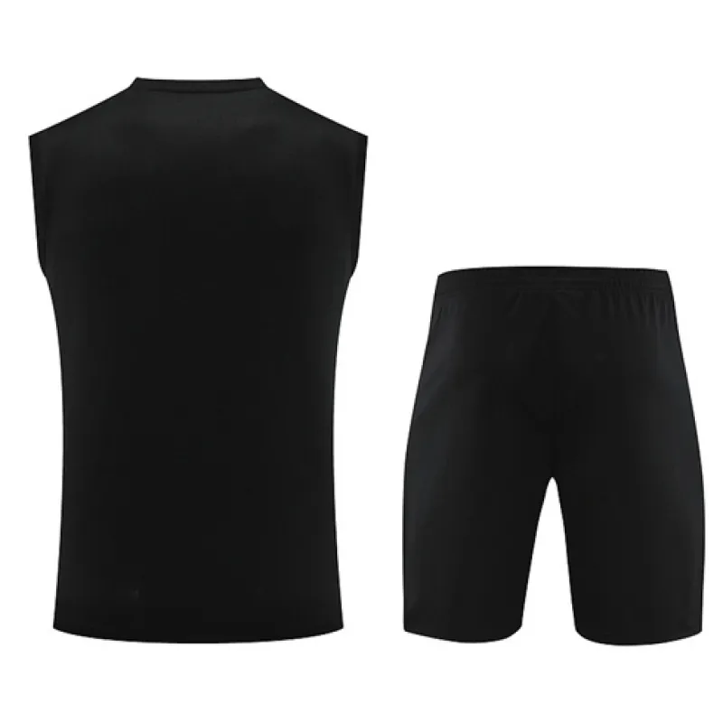 Paris Saint-Germain Shorts- und Weste-Set 2024/25 - Schwarz
