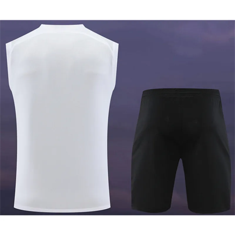 Paris Saint-Germain shorts and vest set 2024/25 - White