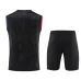 Paris Saint-Germain Shorts- und Weste-Set 2024/25 - Schwarz