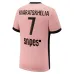 Camisa tercera de Paris Saint - Germain 2024/25 que viste Khvicha Kvaratskhelia - Rosa​
