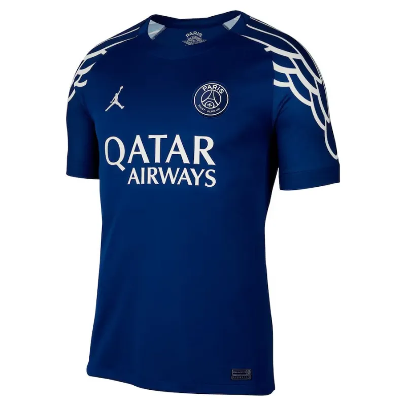 Camisa cuarta de Paris Saint - Germain 2024/25 que viste Zacharie Emery - Azul​
