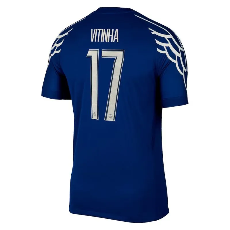 Camisa cuarta de Paris Saint - Germain 2024/25 que viste Ousmane Dembélé - Azul​