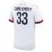 Zacharie Emery's Paris Saint - Germain 2024/25 Away Kit - White