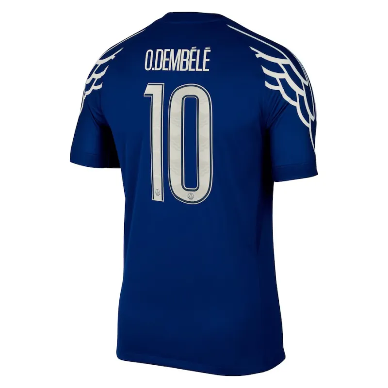 Paris Saint - Germain 2024/25 Vierter Strikot von Ousmane Dembélé - Blau