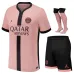 Tercer kit para niños de Paris Saint - Germain 2024/25 - Rosa​