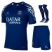 Set del cuarto kit para niños de Paris Saint - Germain 2024/25 - Azul