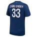Set del kit de casa 2024/25 para niños de Paris Saint - Germain que viste Warren Zaire - Emery - Azul​