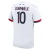 Set della kit fuori casa 2024/25 per bambini di Paris Saint - Germain indossato da Ousmane Dembélé - Bianco