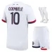 Set della kit fuori casa 2024/25 per bambini di Paris Saint - Germain indossato da Ousmane Dembélé - Bianco