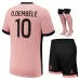 Paris Saint - Germain 2024/25 Dritter Kinderstrikot - Set - Rosa von Ousmane Dembélé