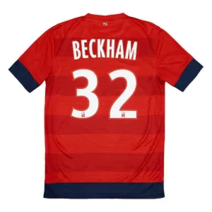 Beckham Paris Saint-Germain Retro Trikot 2012/13 Auswärtsspiel - Rot