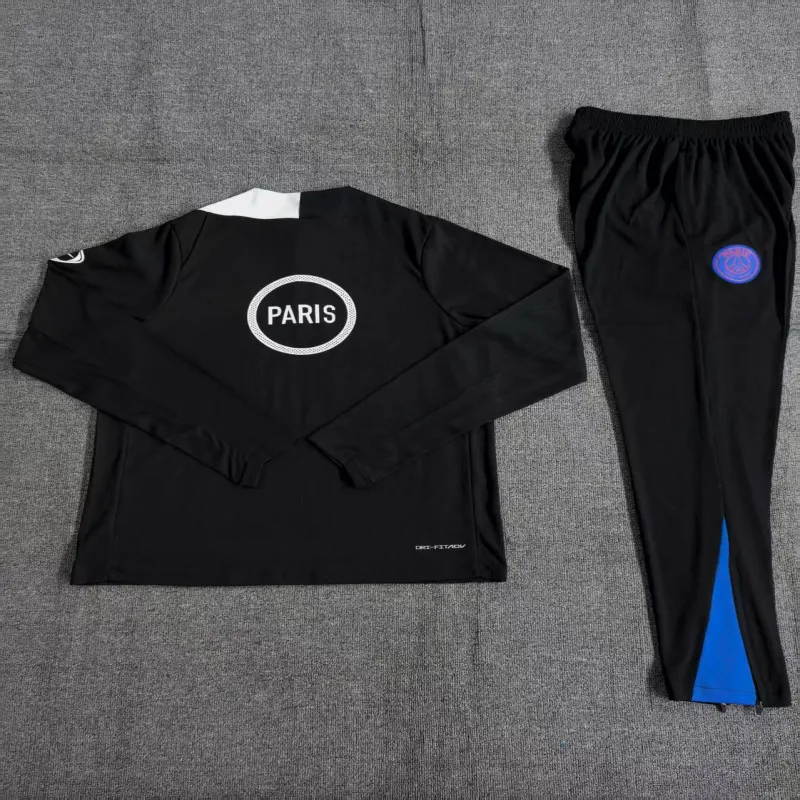 PSG 2025/26 Conjunto Deportivo Infantil negro