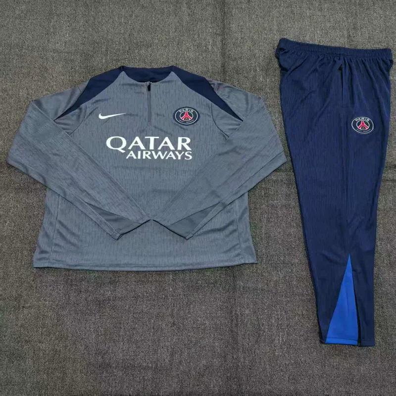 PSG 2025/26 Kinder Sportanzug Grau
