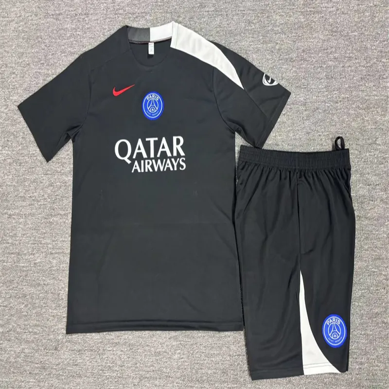 PSG 2025/26 Kinder Trainingsanzug schwarz