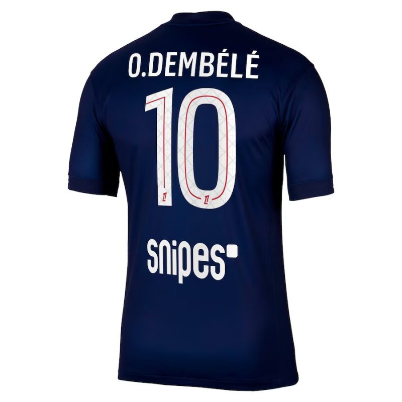 PSG 2025/26 O.DEMBÉLÉ Home Jersey