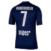 Paris Saint-Germain KVARATSKHELIA Niños 2025/26 Kit de casa - Azul/Rojo