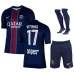 Paris Saint-Germain VITINHA Kids' 2025/26 Home Kit - Blue/Red