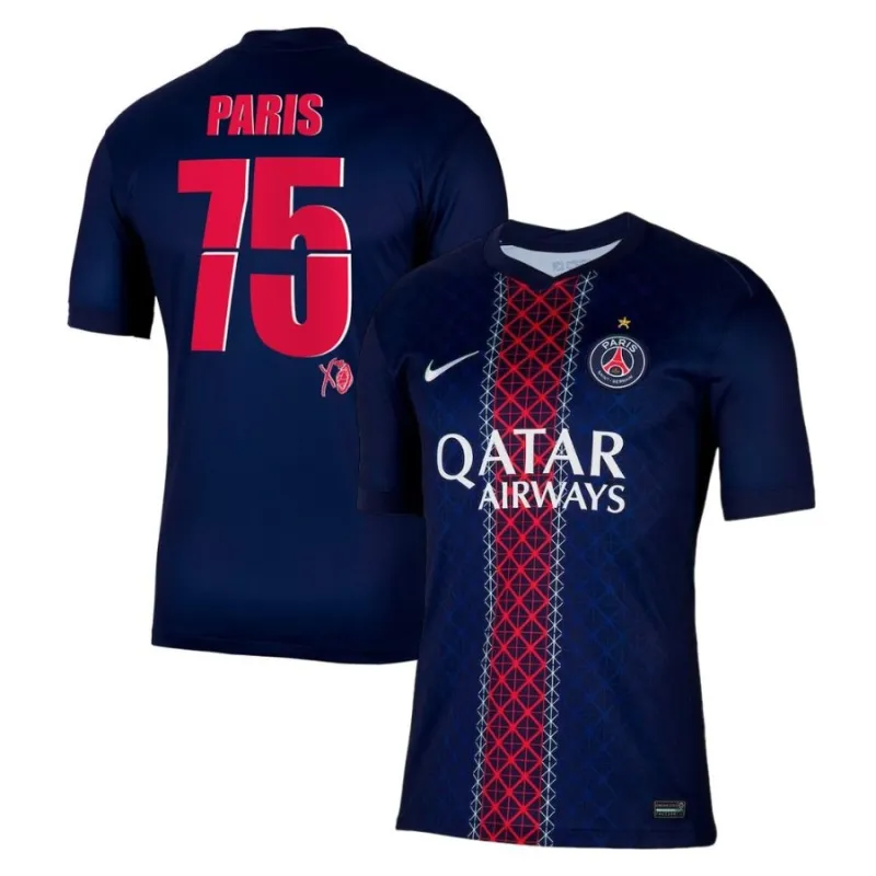 PSG 2025/26 Collector X XO 75 Paris Jersey