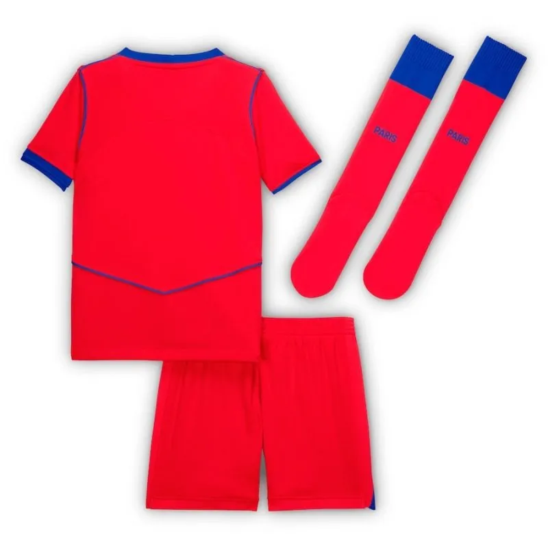 Paris Saint-Germain Maillot Ensemble Troisième Enfant 2025/26 - Rouge