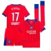 Paris Saint-Germain VITINHA Conjunto Tercera Camiseta Infantil 2025/26 - Roja