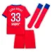 Paris Saint-Germain ZAIRE-EMERY Conjunto Tercera Camiseta Infantil 2025/26 - Roja