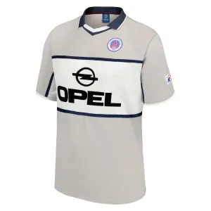 Paris Saint-Germain 2001/02 Auswärts Retro Traditions Trikot - Grau